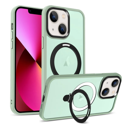 Skin-feel MagSafe Holder PC Hybrid TPU Phone Case