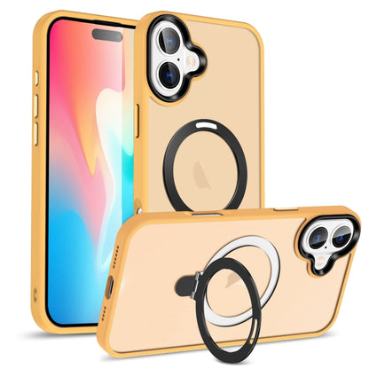 Skin-feel MagSafe Holder PC Hybrid TPU Phone Case
