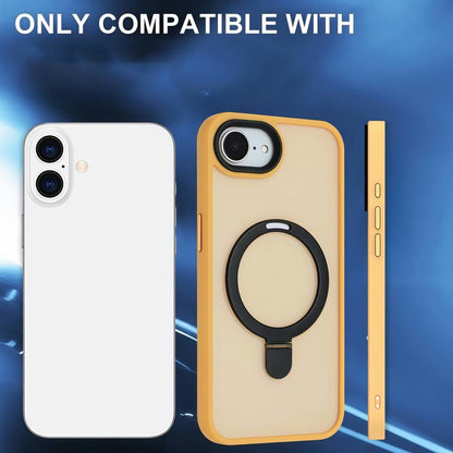 Skin-feel MagSafe Holder PC Hybrid TPU Phone Case