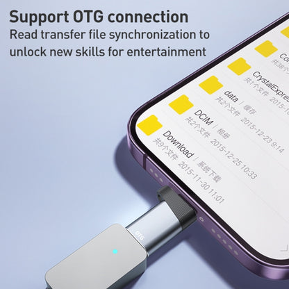 ADS-616B 8 Pin Male to USB-C/Type-C Female OTG Adapter, ADS-616B
