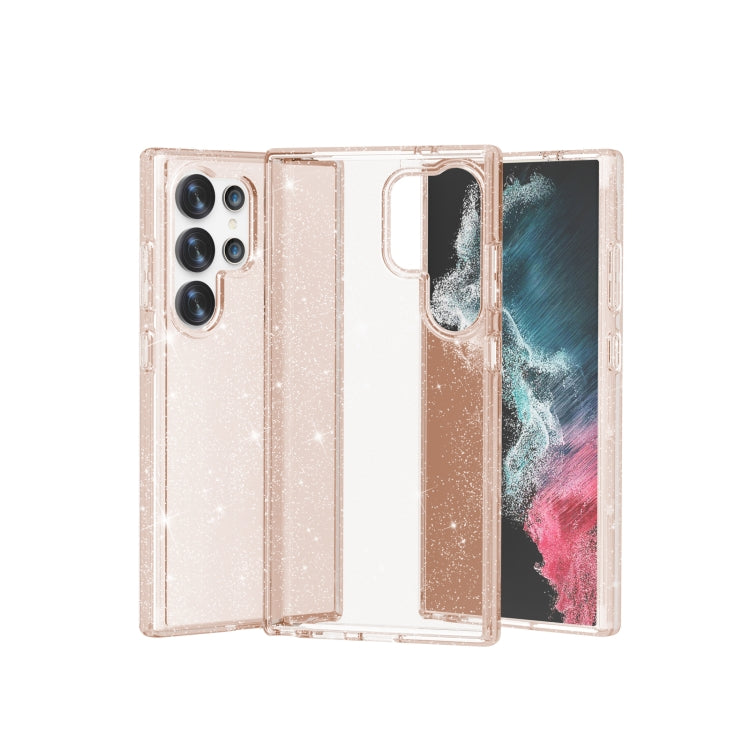 Shockproof Terminator Glitter Powder Phone Case, For Samsung Galaxy S25 5G�����������������������...