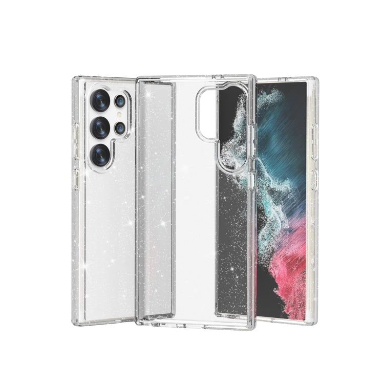 Shockproof Terminator Glitter Powder Phone Case, For Samsung Galaxy S25 5G�����������������������...
