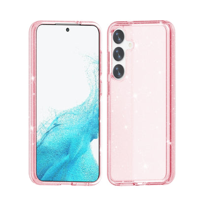 Shockproof Terminator Glitter Powder Phone Case, For Samsung Galaxy S25 5G�����������������������...