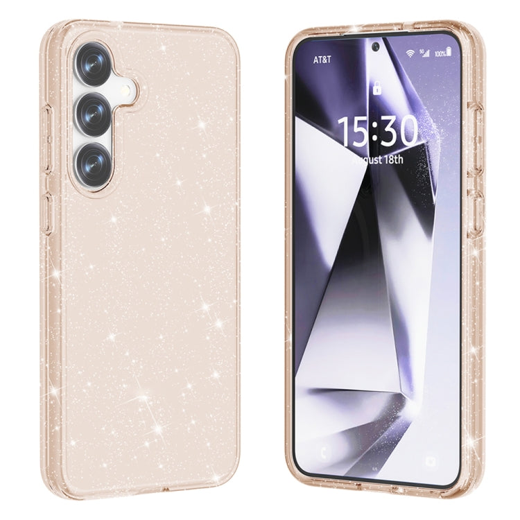 Shockproof Terminator Glitter Powder Phone Case, For Samsung Galaxy S25 5G�����������������������...