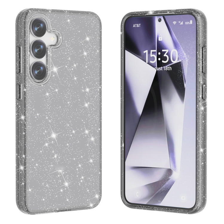 Shockproof Terminator Glitter Powder Phone Case, For Samsung Galaxy S25 5G�����������������������...