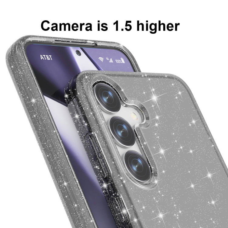 Shockproof Terminator Glitter Powder Phone Case, For Samsung Galaxy S25 5G�����������������������...