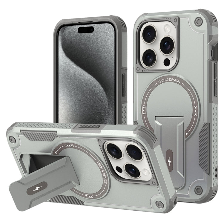 Armor Magsafe Holder PC Hybrid TPU Phone Case