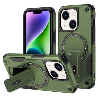 Armor Magsafe Holder PC Hybrid TPU Phone Case
