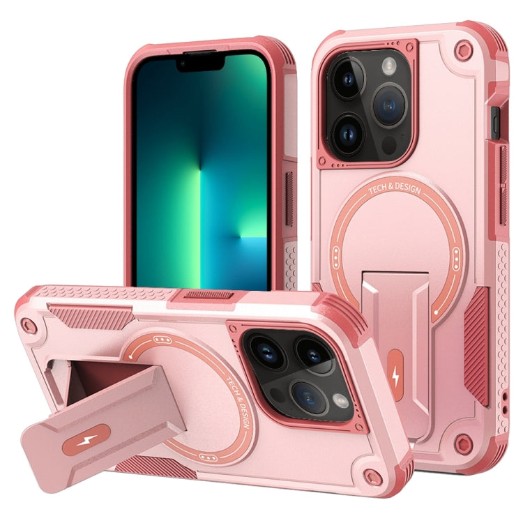 Armor Magsafe Holder PC Hybrid TPU Phone Case
