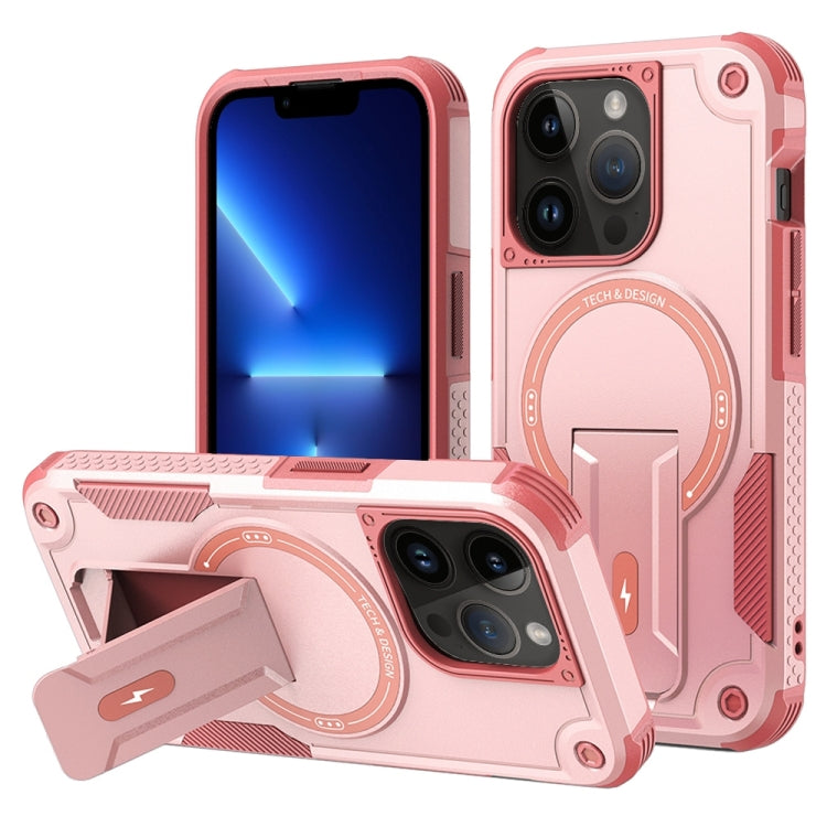 Armor Magsafe Holder PC Hybrid TPU Phone Case