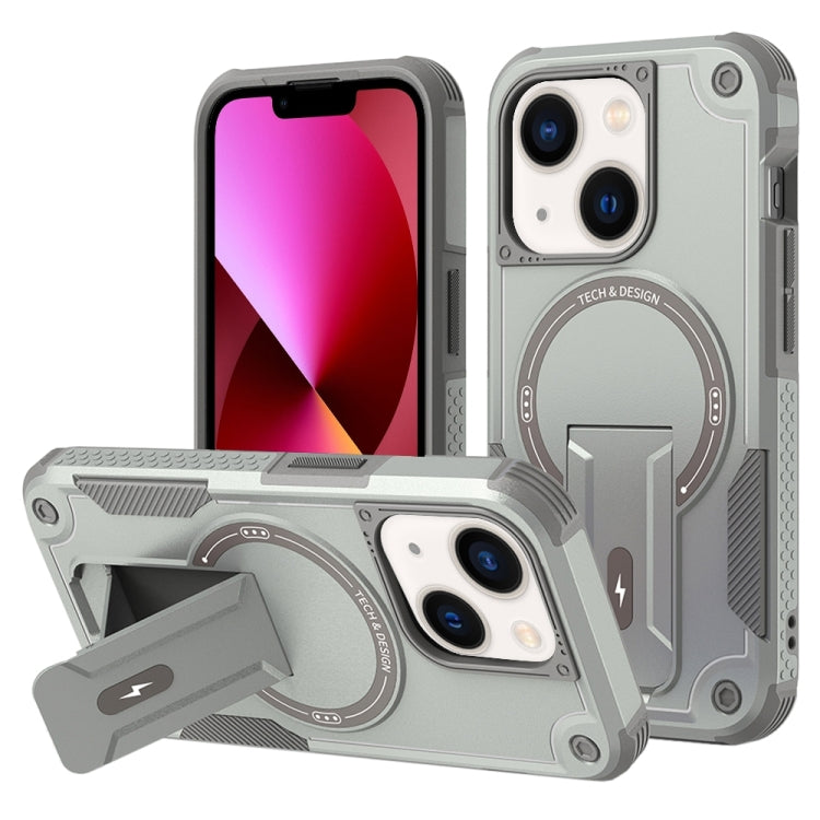 Armor Magsafe Holder PC Hybrid TPU Phone Case