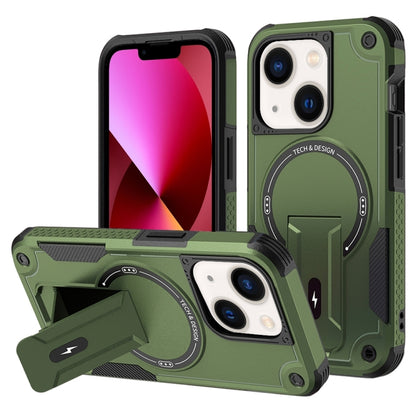 Armor Magsafe Holder PC Hybrid TPU Phone Case
