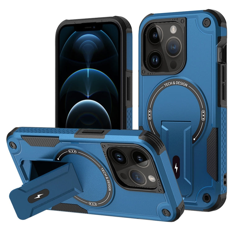Armor Magsafe Holder PC Hybrid TPU Phone Case