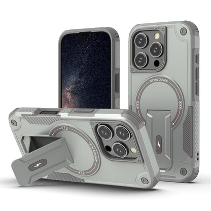 Armor Magsafe Holder PC Hybrid TPU Phone Case