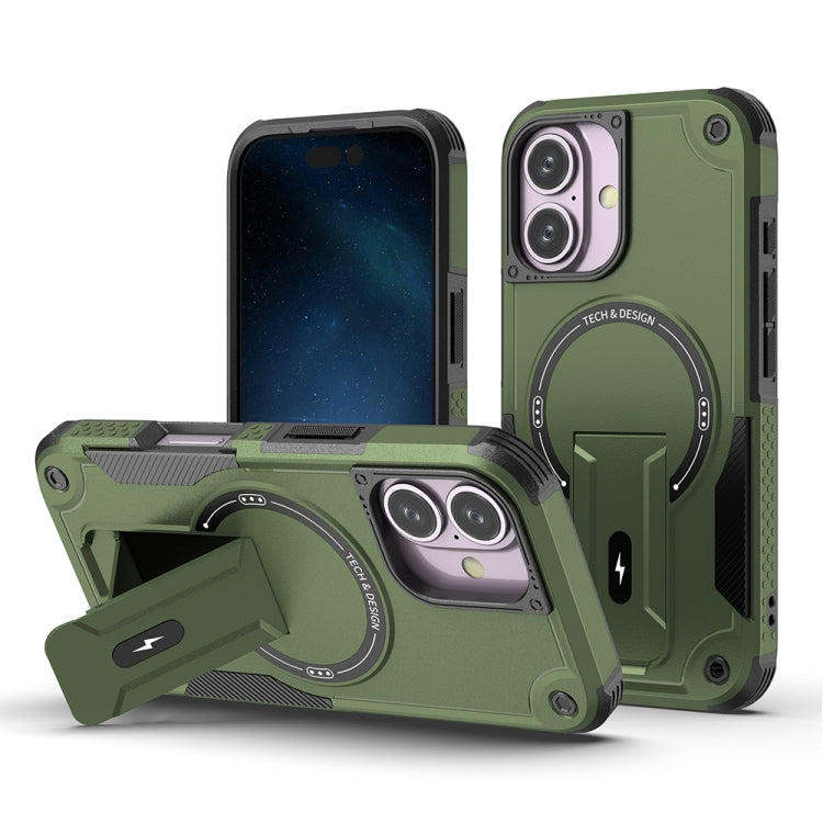 Armor Magsafe Holder PC Hybrid TPU Phone Case