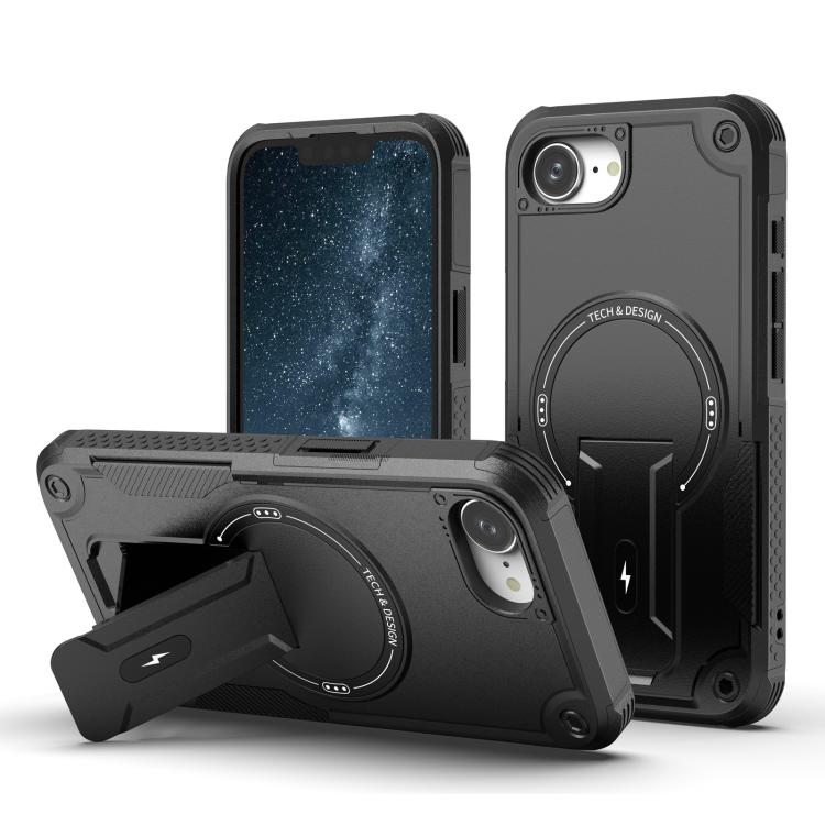 Armor Magsafe Holder PC Hybrid TPU Phone Case