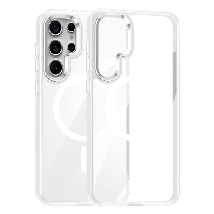MagSafe Anti-fingerprint Highly Transparent PC Phone Case, For Samsung Galaxy S25 5G�������������...