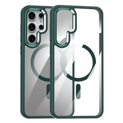 MagSafe Anti-fingerprint Highly Transparent PC Phone Case, For Samsung Galaxy S25 5G�������������...