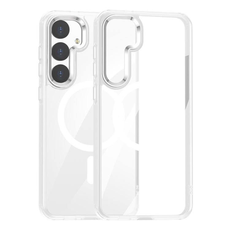 MagSafe Anti-fingerprint Highly Transparent PC Phone Case, For Samsung Galaxy S25 5G�������������...