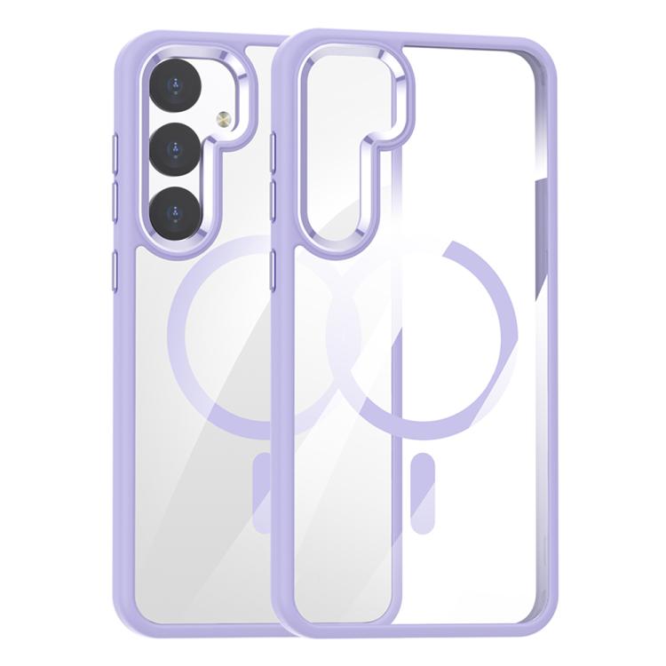 MagSafe Anti-fingerprint Highly Transparent PC Phone Case, For Samsung Galaxy S25 5G�������������...