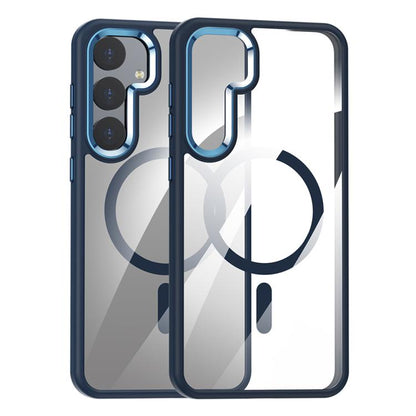 MagSafe Anti-fingerprint Highly Transparent PC Phone Case, For Samsung Galaxy S25 5G�������������...