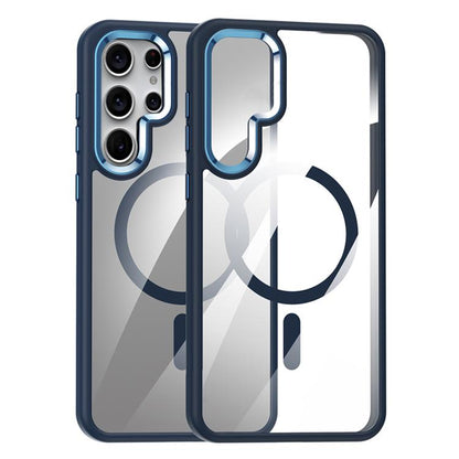 MagSafe Anti-fingerprint Highly Transparent PC Phone Case, For Samsung Galaxy S25 5G�������������...