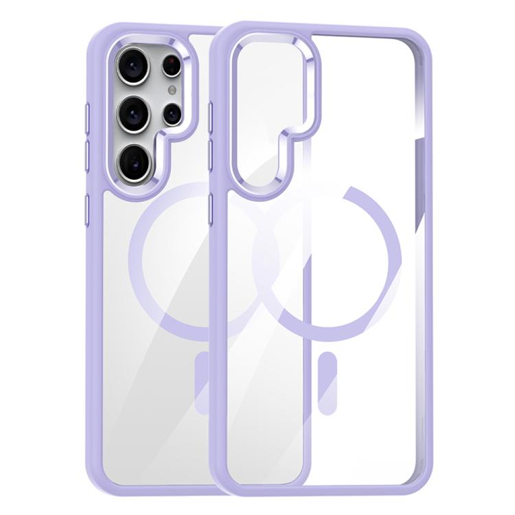 MagSafe Anti-fingerprint Highly Transparent PC Phone Case, For Samsung Galaxy S25 5G�������������...