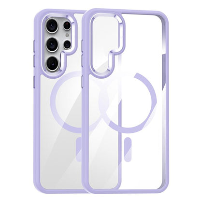 MagSafe Anti-fingerprint Highly Transparent PC Phone Case, For Samsung Galaxy S25 5G�������������...