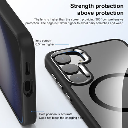 MagSafe Anti-fingerprint Highly Transparent PC Phone Case, For Samsung Galaxy S25 5G�������������...