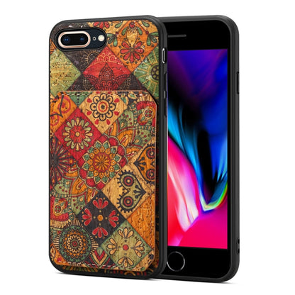 Dual Card Slot Holder Phone Case, For iPhone XS Max, For iPhone 8 Plus / 7 Plus