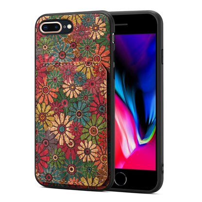 Dual Card Slot Holder Phone Case, For iPhone XS Max, For iPhone 8 Plus / 7 Plus