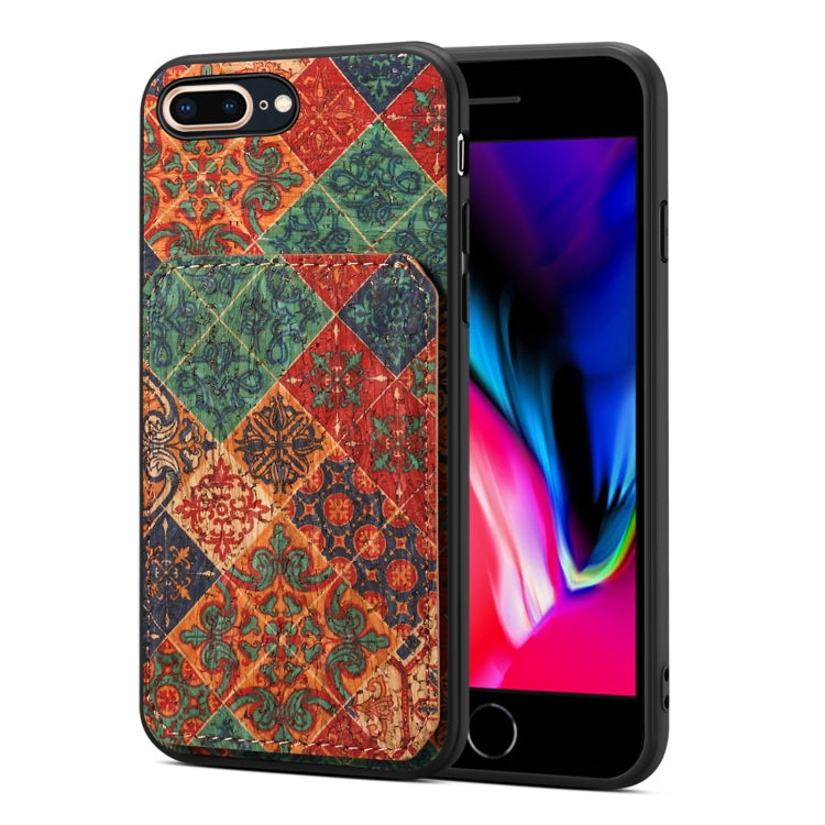 Dual Card Slot Holder Phone Case, For iPhone XS Max, For iPhone 8 Plus / 7 Plus