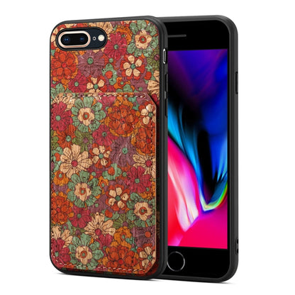 Dual Card Slot Holder Phone Case, For iPhone XS Max, For iPhone 8 Plus / 7 Plus