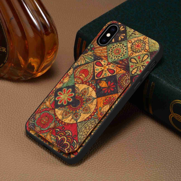 Dual Card Slot Holder Phone Case, For iPhone XS Max, For iPhone 8 Plus / 7 Plus