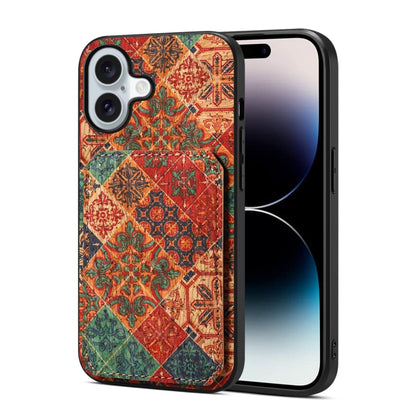 Dual Card Slot Holder Phone Case, For iPhone 16 Pro Max, For iPhone 16 Pro, For iPhone 16 Plus���...