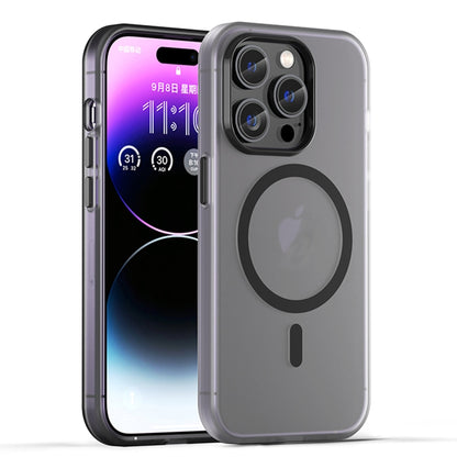 MagSafe Frosted Translucent TPU + PC Full Coverage Phone Case