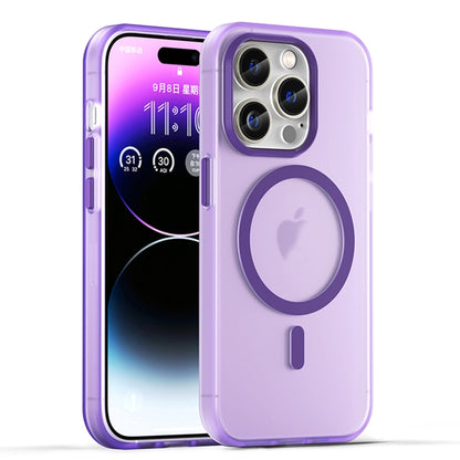 MagSafe Frosted Translucent TPU + PC Full Coverage Phone Case