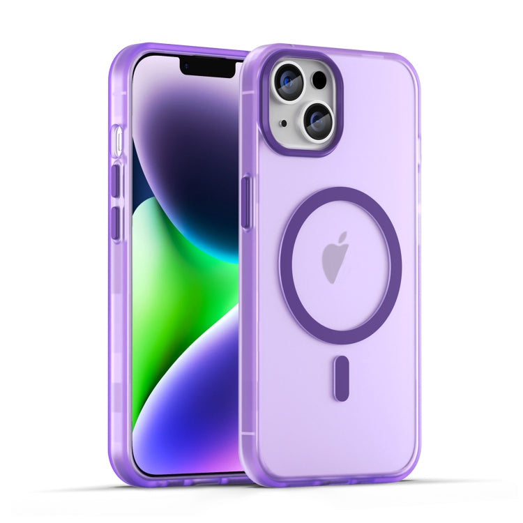 MagSafe Frosted Translucent TPU + PC Full Coverage Phone Case