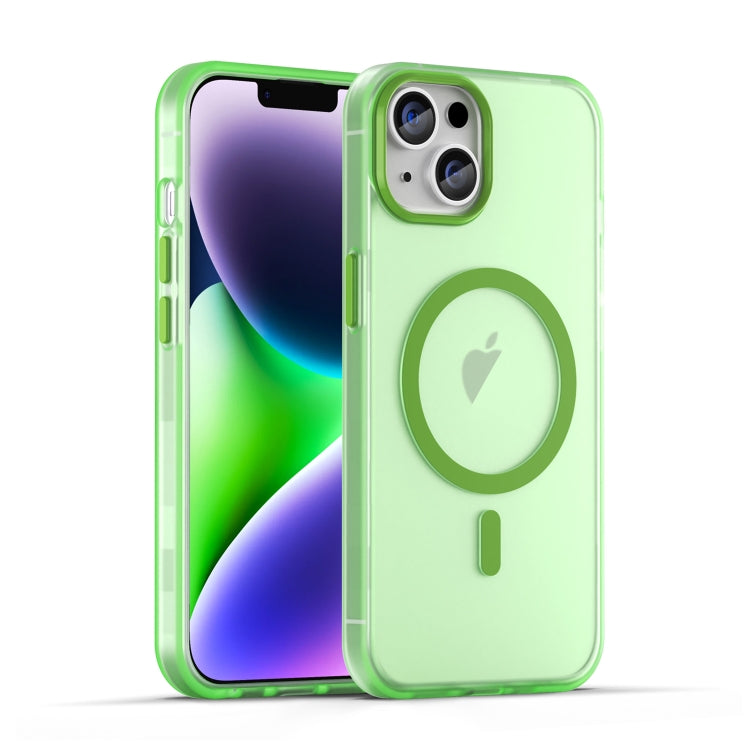 MagSafe Frosted Translucent TPU + PC Full Coverage Phone Case