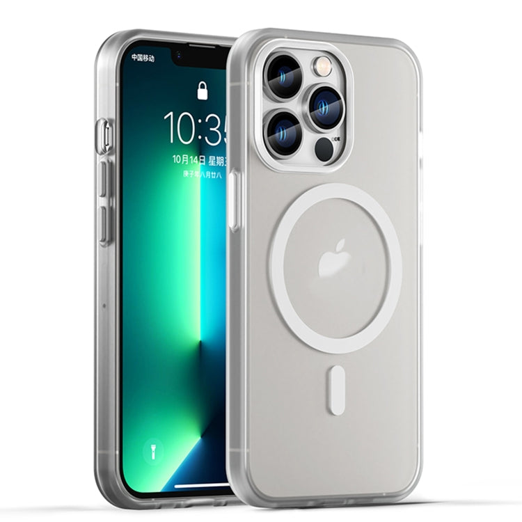 MagSafe Frosted Translucent TPU + PC Full Coverage Phone Case