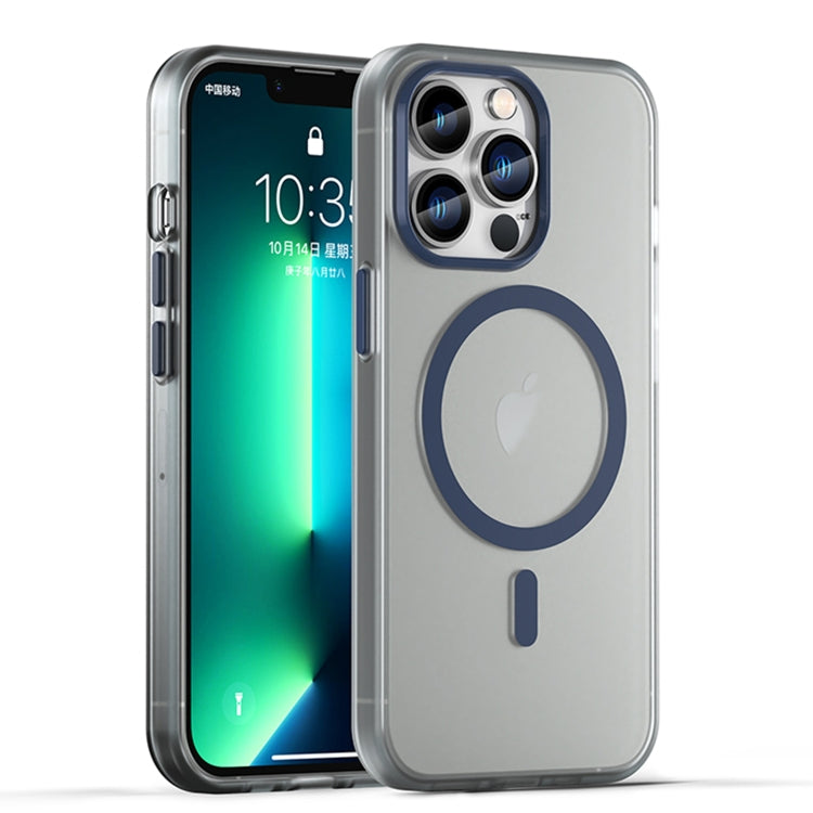 MagSafe Frosted Translucent TPU + PC Full Coverage Phone Case