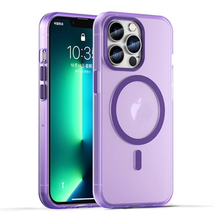 MagSafe Frosted Translucent TPU + PC Full Coverage Phone Case