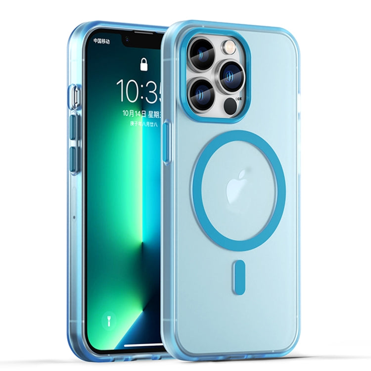 MagSafe Frosted Translucent TPU + PC Full Coverage Phone Case