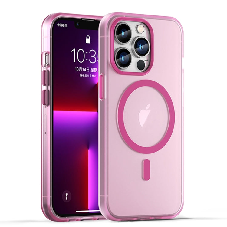 MagSafe Frosted Translucent TPU + PC Full Coverage Phone Case
