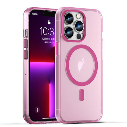 MagSafe Frosted Translucent TPU + PC Full Coverage Phone Case