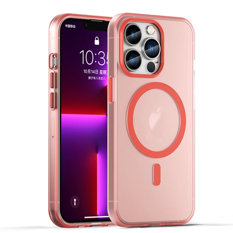 MagSafe Frosted Translucent TPU + PC Full Coverage Phone Case