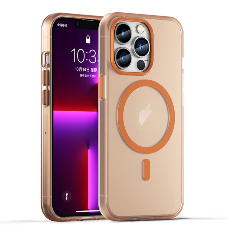 MagSafe Frosted Translucent TPU + PC Full Coverage Phone Case