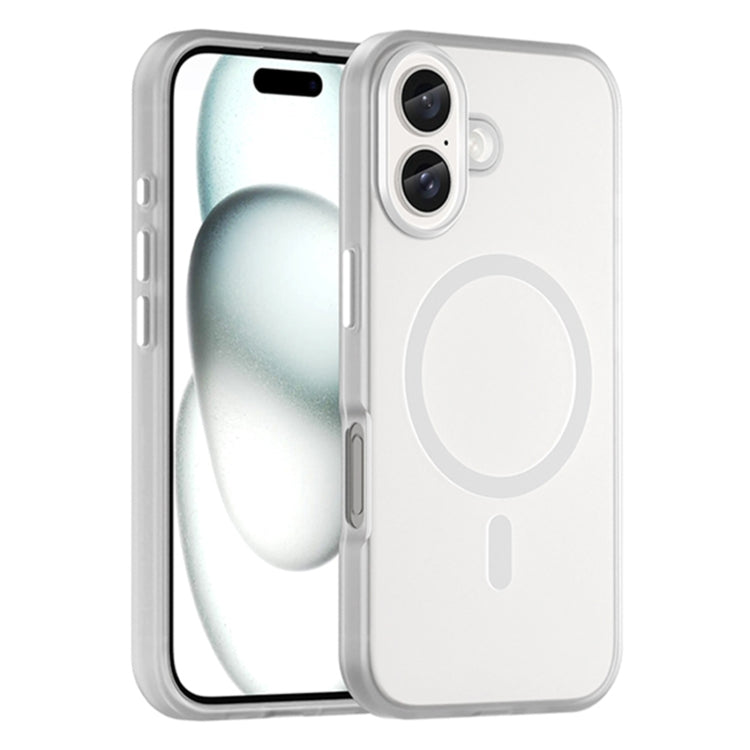 MagSafe Frosted Translucent TPU + PC Full Coverage Phone Case