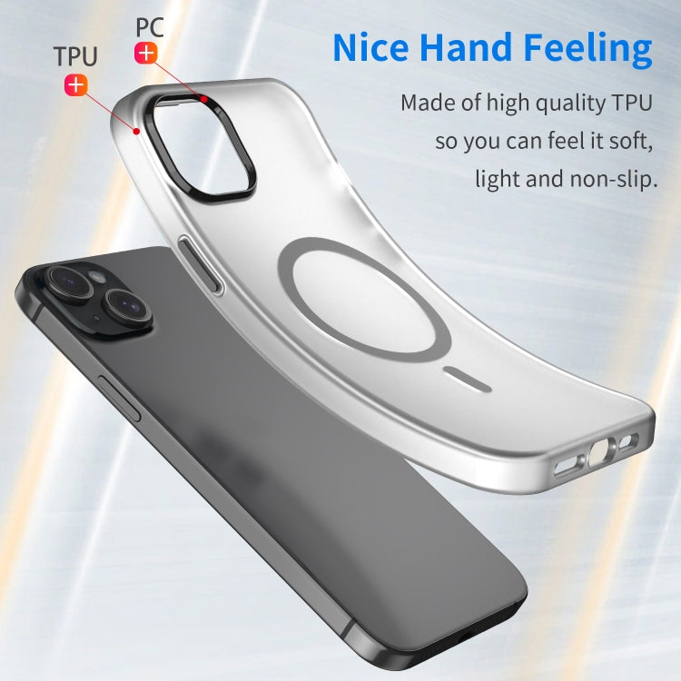 MagSafe Frosted Translucent TPU + PC Full Coverage Phone Case
