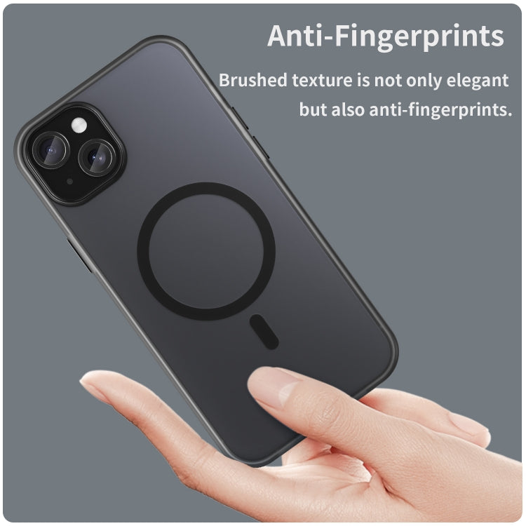 MagSafe Frosted Translucent TPU + PC Full Coverage Phone Case